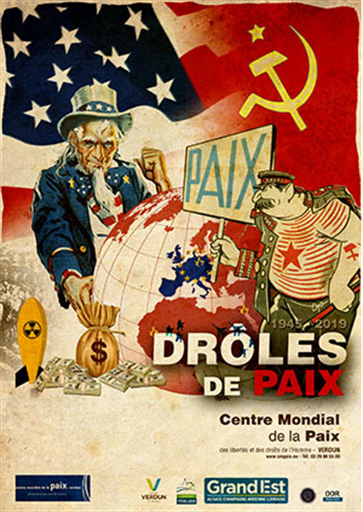 EXPOSITION | DRÔLES DE PAIX : 1945-2019