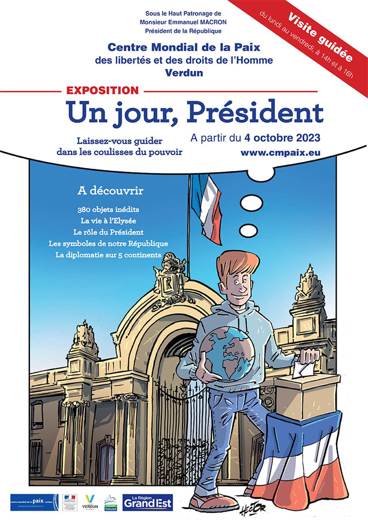 EXPOSITION | UN JOUR, PRÉSIDENT