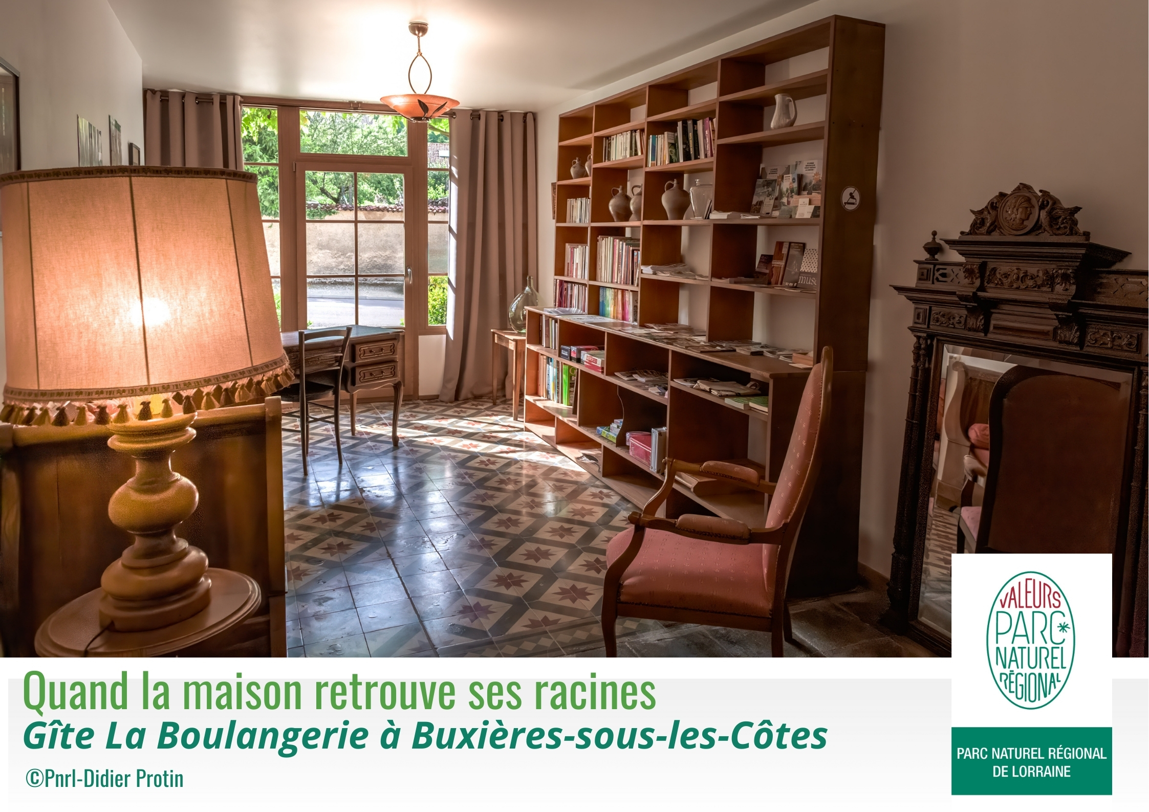 Intérieur d'un gîte rural