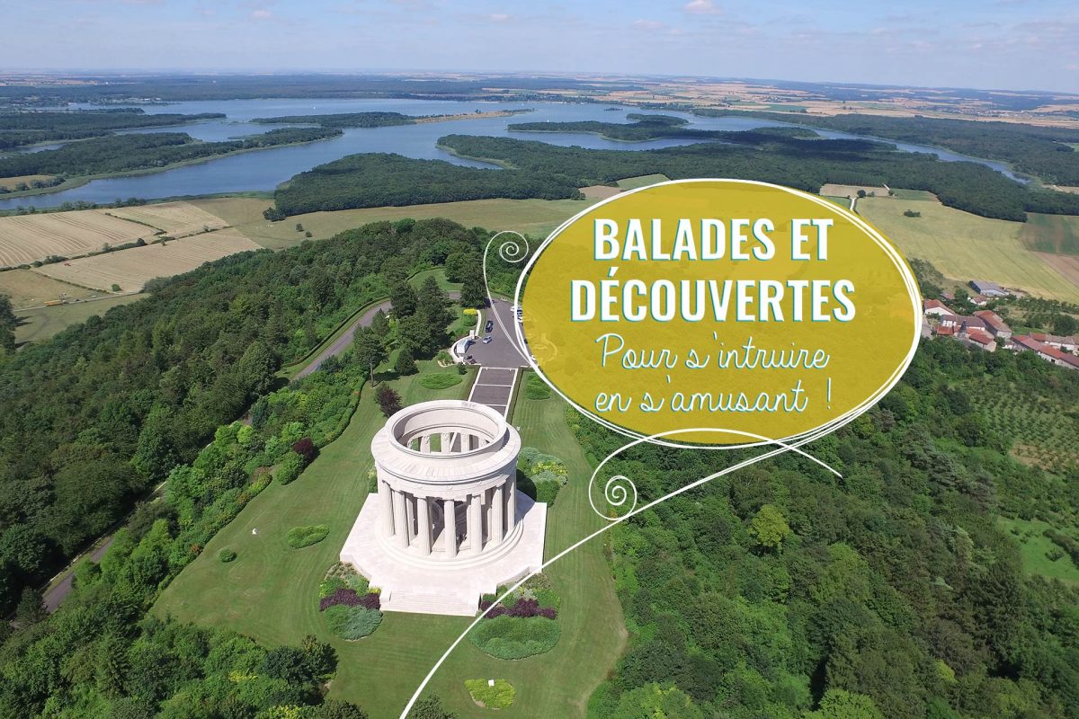 Visuel Balade et découverte - Vue sur Montsec et le lac de Madine
