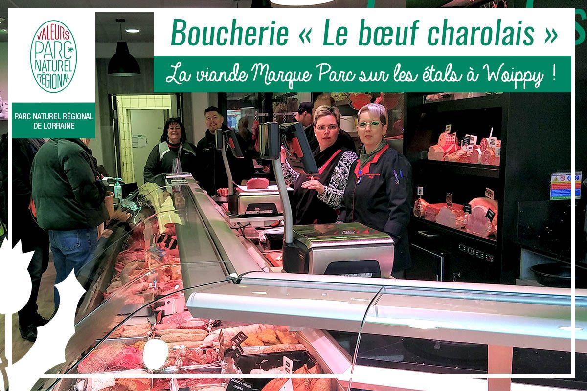 Boucherie Le bœuf charolais à Woippr